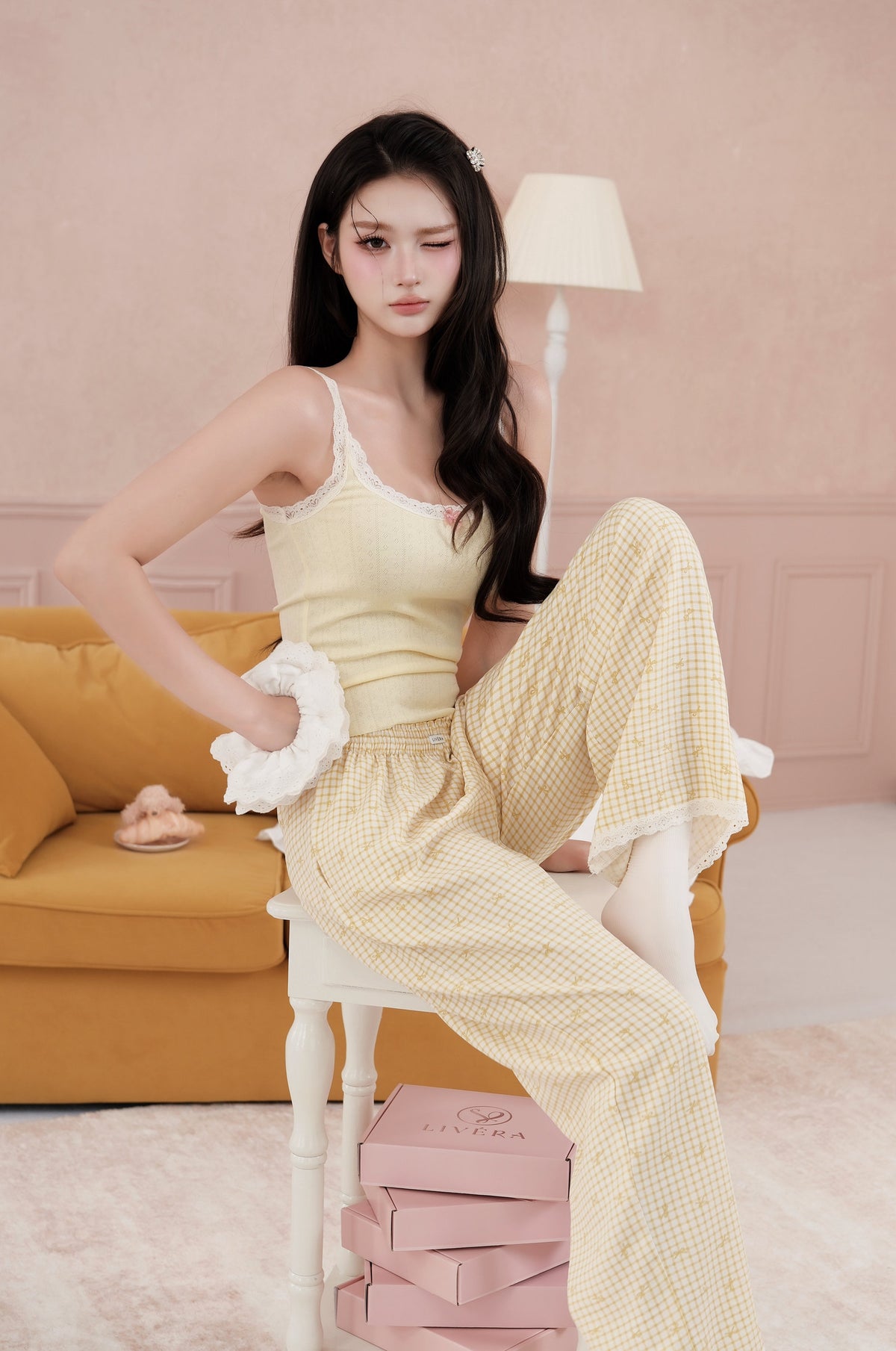 Daisy Top - Lemon Yellow