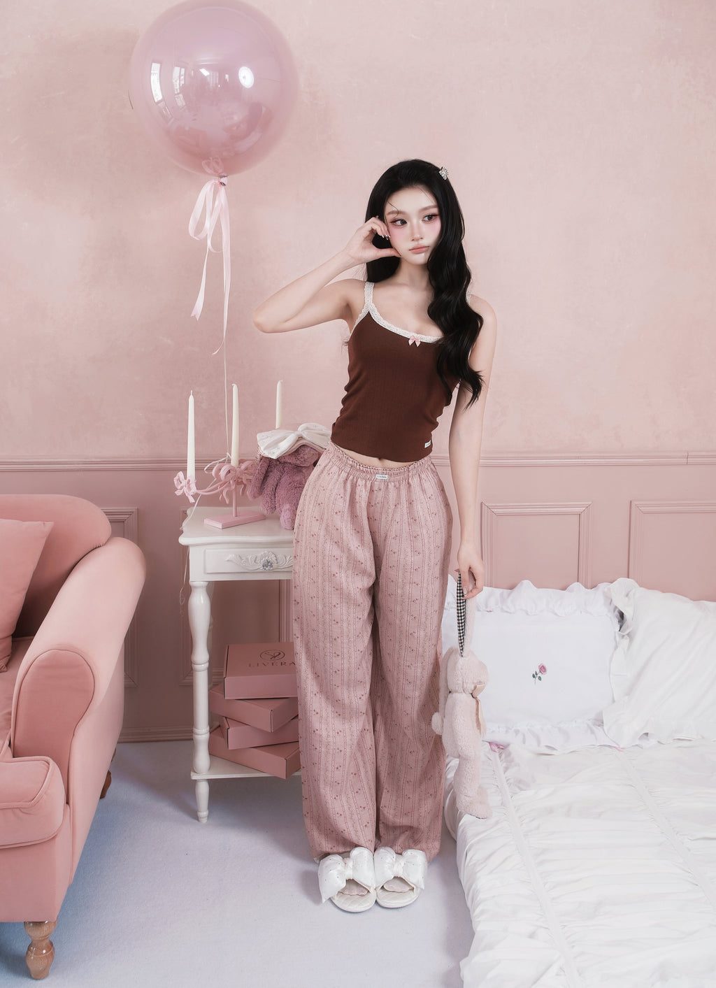 Daisy Top - Brown